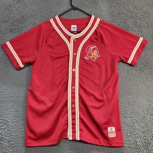Tampa Bay Buccaneers Jersey Mens Small Red NFL Football Throwback TB 76